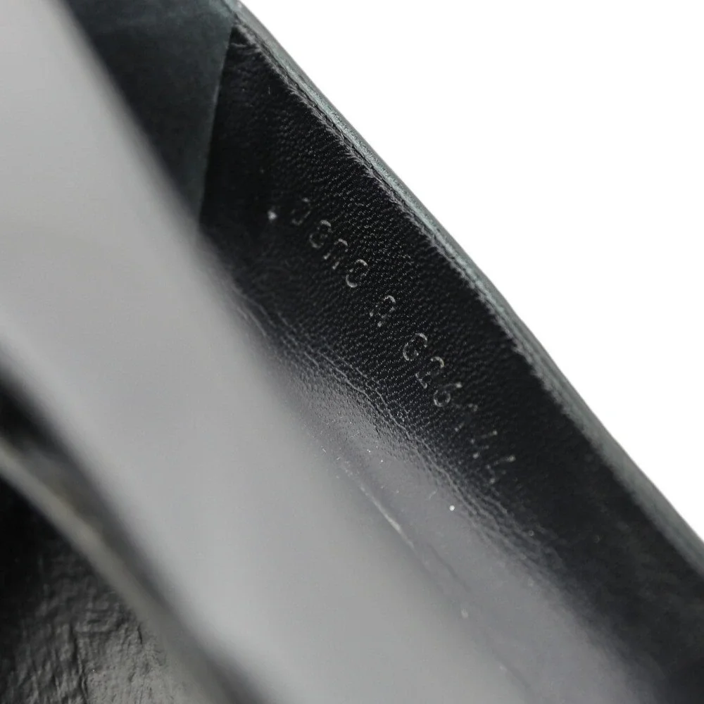 CHANEL patent leather